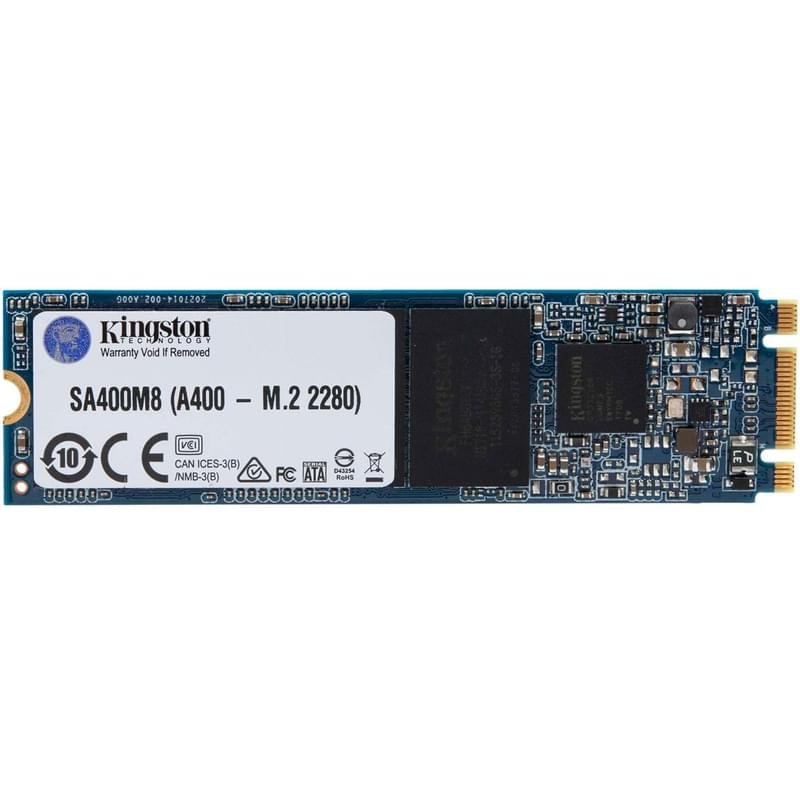 Внутренний SSD M.2 2280 480GB Kingston A400 SATA-III 3D TLC (SA400M8/480G) - фото #0