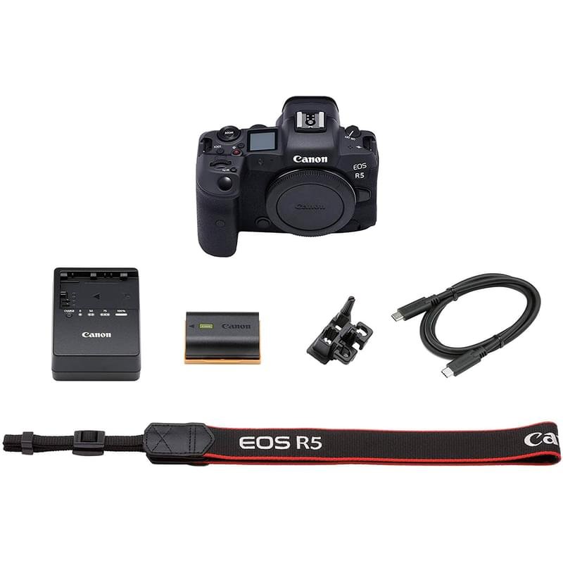 Беззеркальный фотоаппарат Canon EOS R5 Body, Black - фото #4