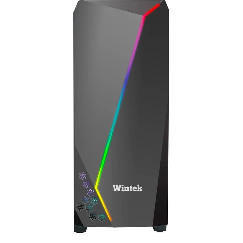 ПК корпус Wintek Arrow K163 TG MidTower, window, Black ATX (K163 TG) - фото #1