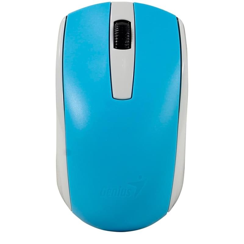 Мышка беспроводная USB Genius ECO-8100, Blue - фото #0