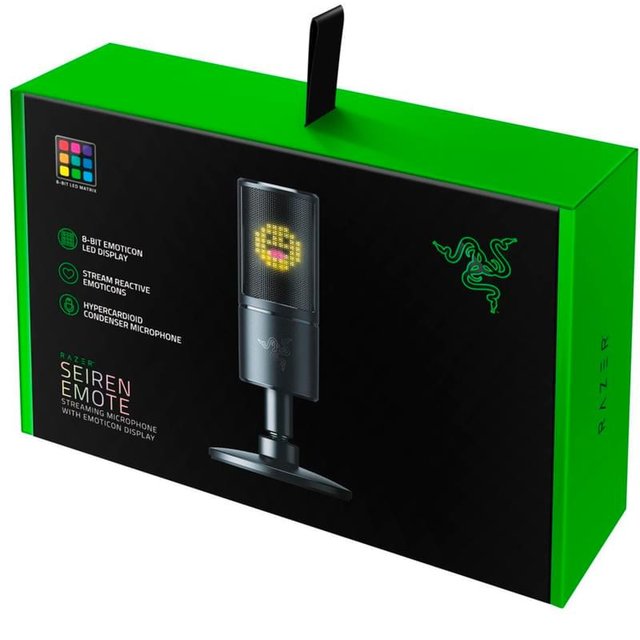 Razer Seiren Emote Ойын микрофоны (RZ19-03060100-R3M1) - фото #3