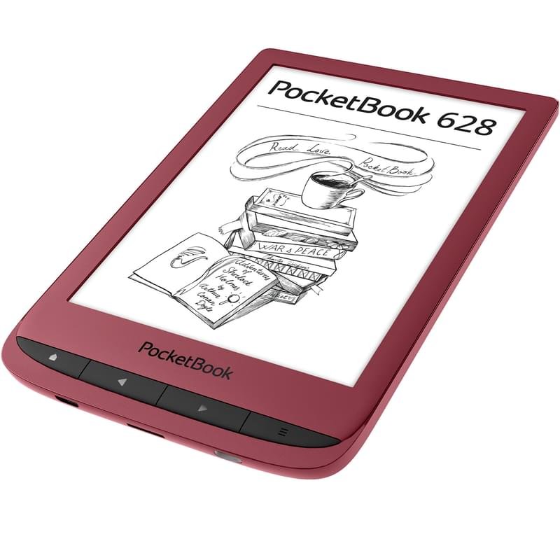 Электронная книга 6" PocketBook 628 Touch Lux 5 Ruby Red (PB628-R-CIS) - фото #3
