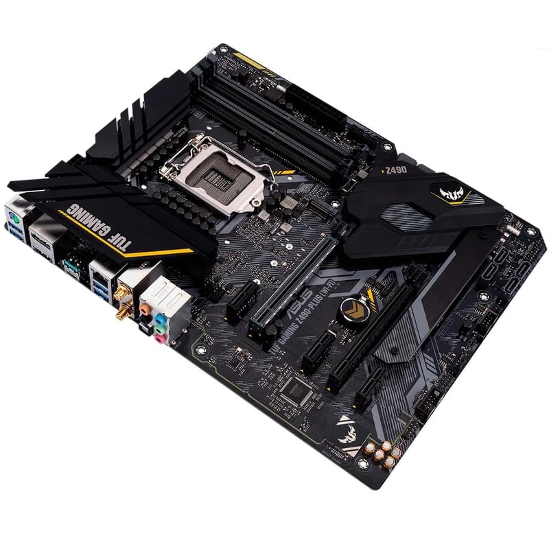 Материнская плата ASUS TUF GAMING Z490-PLUS (WI-FI) LGA1200 4DDR4 PCI-E ...