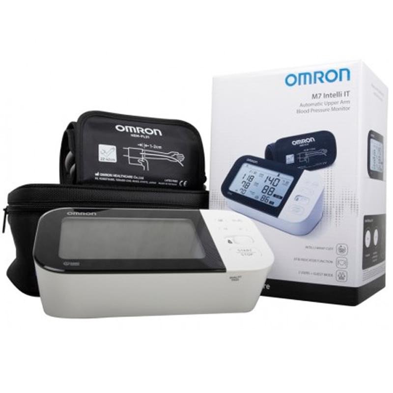 Тонометр автоматический на плечо Omron M7 Intelli IT HEM-7361T-EBK ...