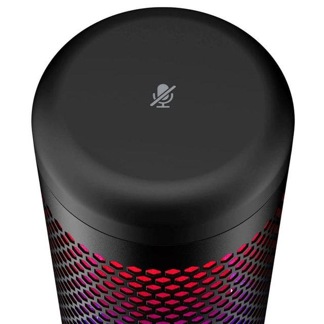 Микрофон игровой HyperX QuadCast S, Black (HMIQ1S-XX-RG/G) - фото #4