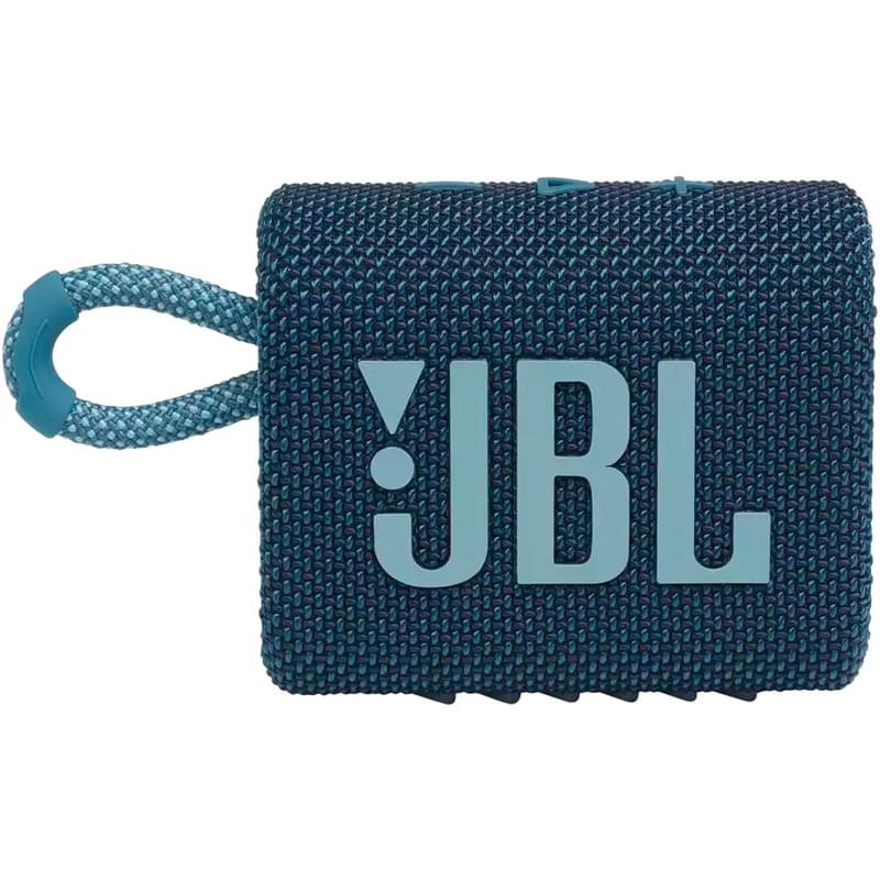 Колонки Bluetooth JBL Go 3, Blue (JBLGO3BLU) - фото #0