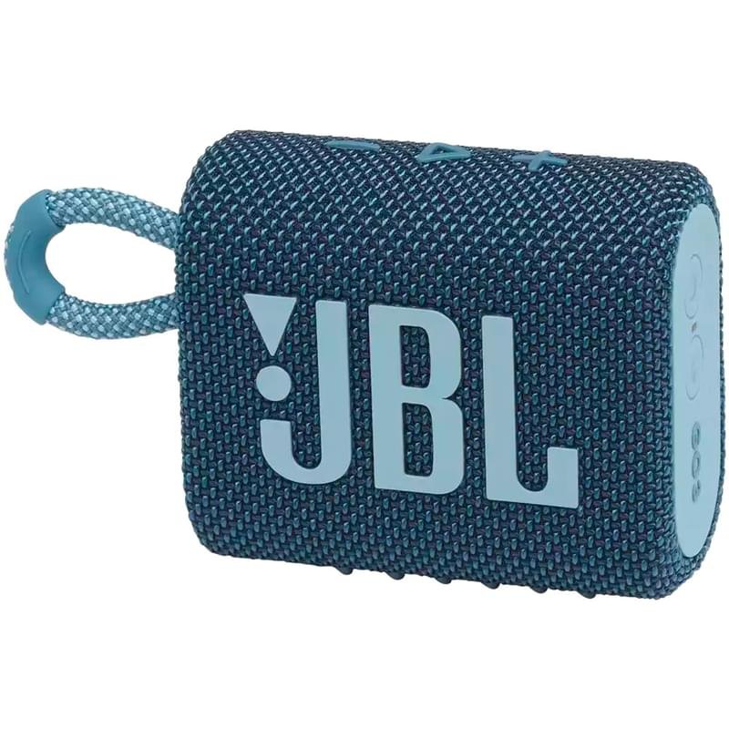 Колонки Bluetooth JBL Go 3, Blue (JBLGO3BLU) - фото #1