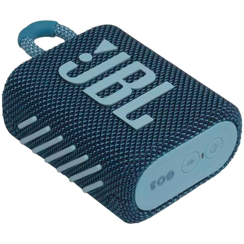 Колонки Bluetooth JBL Go 3, Blue (JBLGO3BLU) - фото #5
