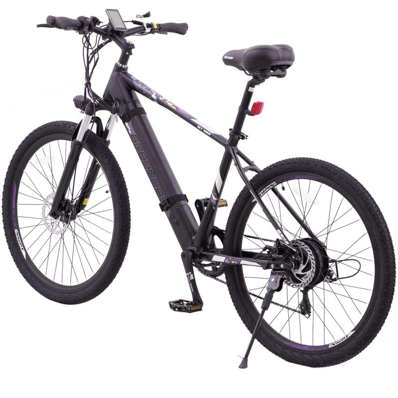 Greenway 350W электрлі велосипеді, 36V/10.40AH LG, 27,5" Black (27DT033) - фото #3