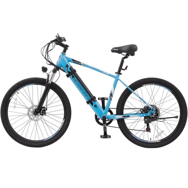 Greenway 350W электрлі велосипеді, 36V/10.40AH LG, 27,5" Sky Blue (27DT033) - фото #1