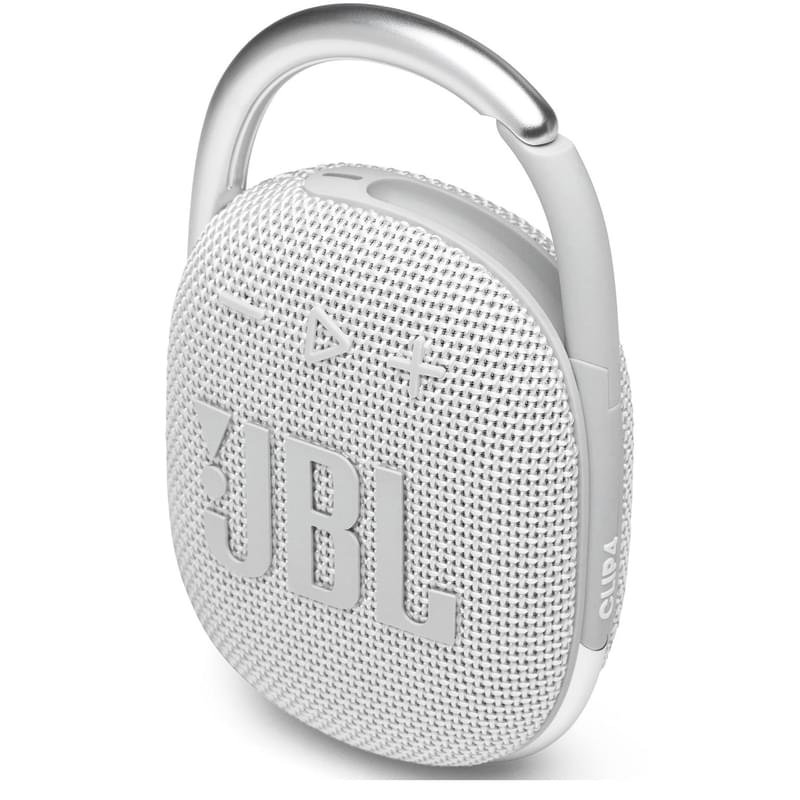 Колонка Bluetooth JBL Clip 4, White (JBLCLIP4WHT) - фото #2