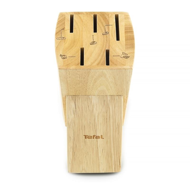 Набор ножей в деревянном блоке 6пр Comfort Tefal K221SA04 - фото #1