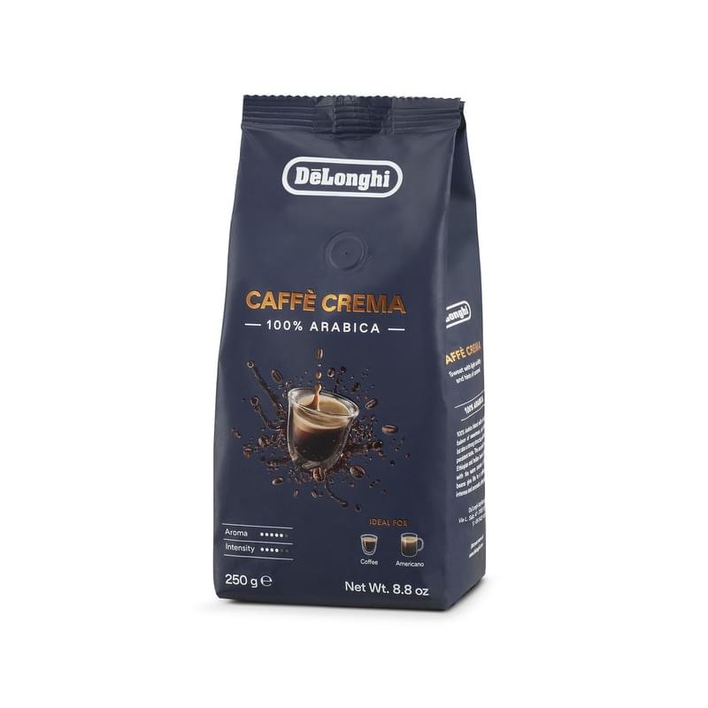 Кофе Delonghi Caffe Crema 100% Arabica зерно 250 г, AS00000173 - фото #0