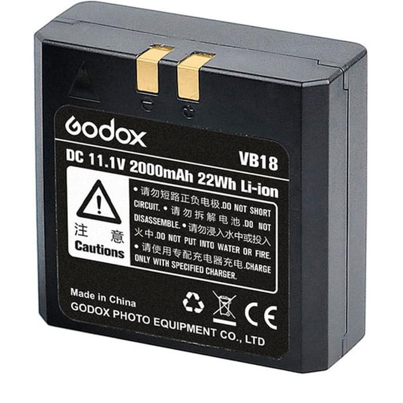 Аккумулятор Godox VB-18 для вспышек VING - фото #0
