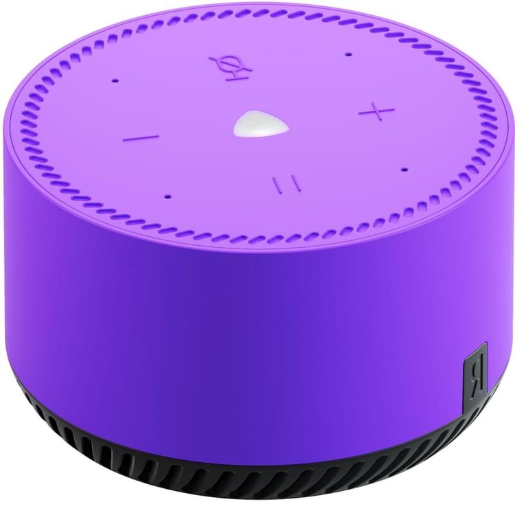 Умная колонка Яндекс Станция Лайт, Ультрафиолет (YNDX-00025-PURPLE ...