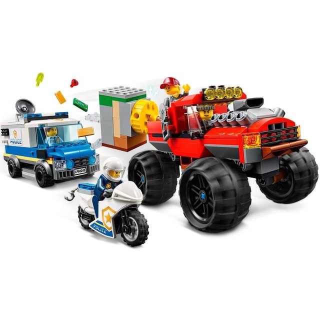 Конструктор LEGO City Ограбление полицейского монстр-трака (60245 ...