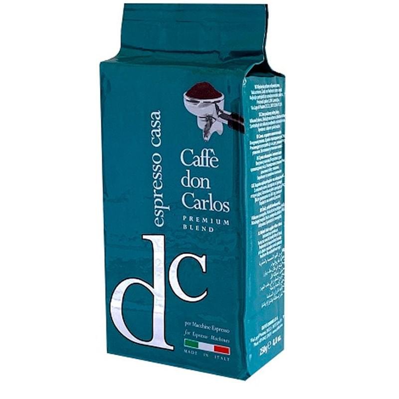 Кофе Carraro Don Carlos Espresso Casa, молотый 250 г, 5658 - фото #0