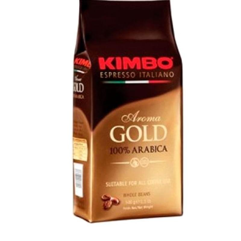 Кофе KIMBO Aroma Gold Arabica, зерно 500 г, 0795 - фото #0