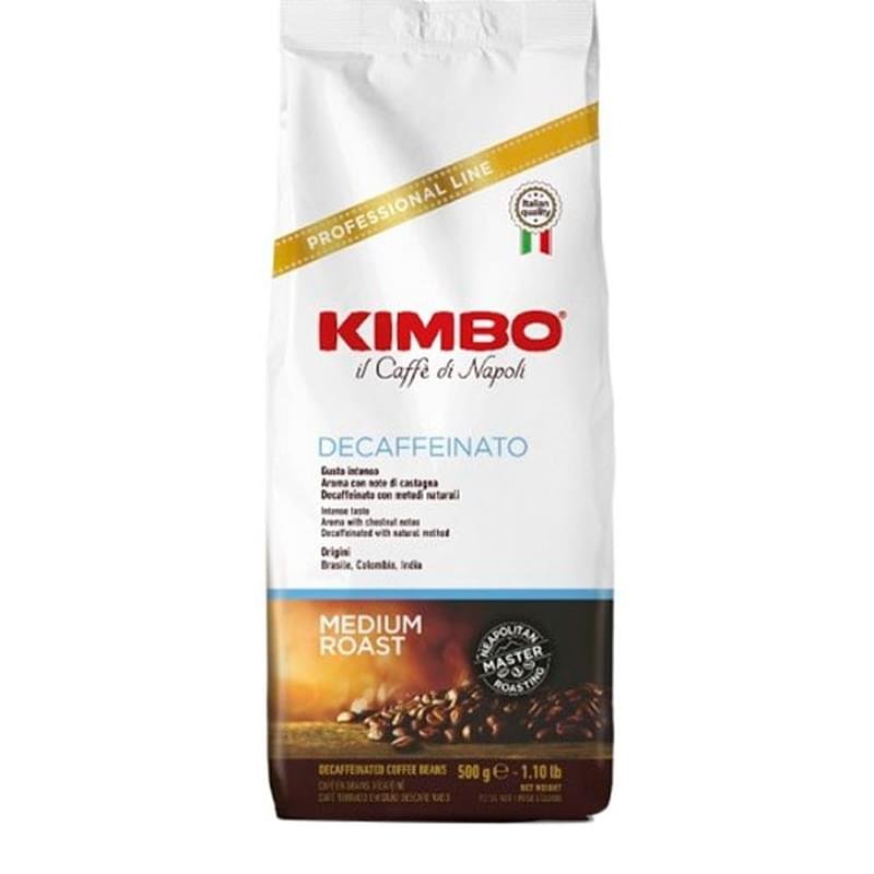 Кофе KIMBO Decaffinato, зерно 500 г, 0797 - фото #0