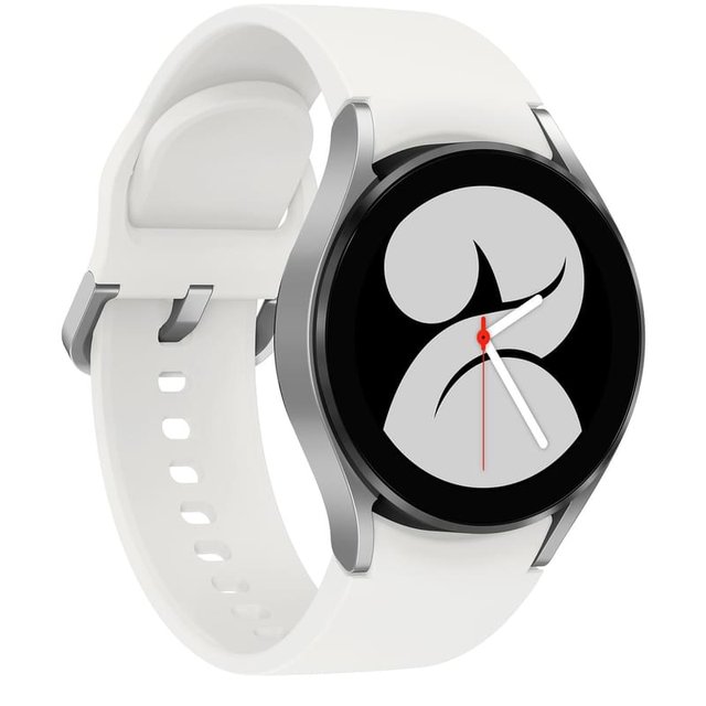 Смарт часы Samsung Galaxy Watch4 Aluminium 40mm, Silver (SM-R860NZSACIS) - фото #2