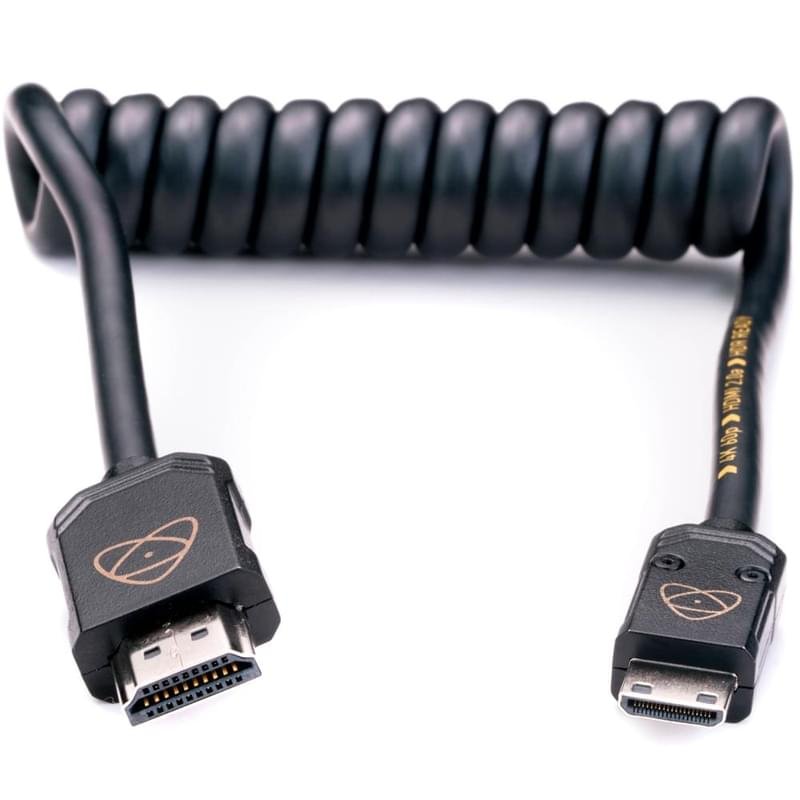 Кабель витой Atomos Mini HDMI to Full HDMI с поддержкой 4K60p, 30-60 см - фото #0