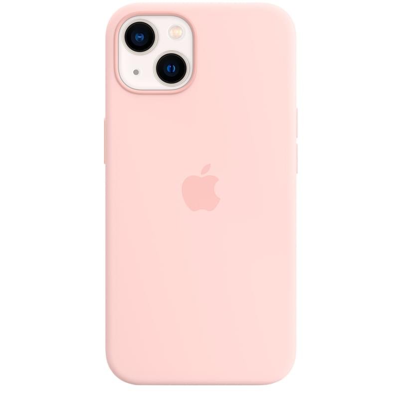 Чехол для iPhone 13, Silicone Case with MagSafe, Chalk Pink (MM283ZM/A) - фото #0