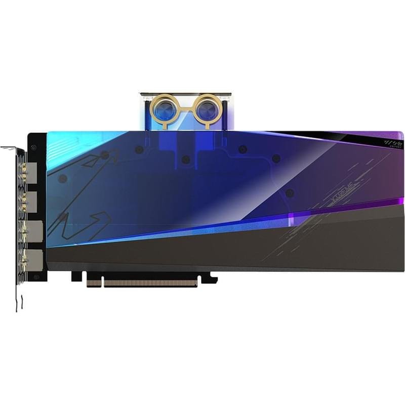 Видеокарта Gigabyte AORUS RX6900XT XTREME WATERFORCE WB 16GB G6 (2HDMI+2DP)(GV-R69XTAORUSX WB-16GD) - фото #0