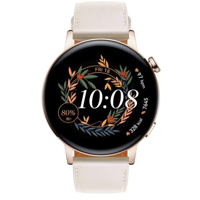 Смарт часы HUAWEI Watch GT3 (42mm), Light Gold (Milo-B19V) - купить по ...