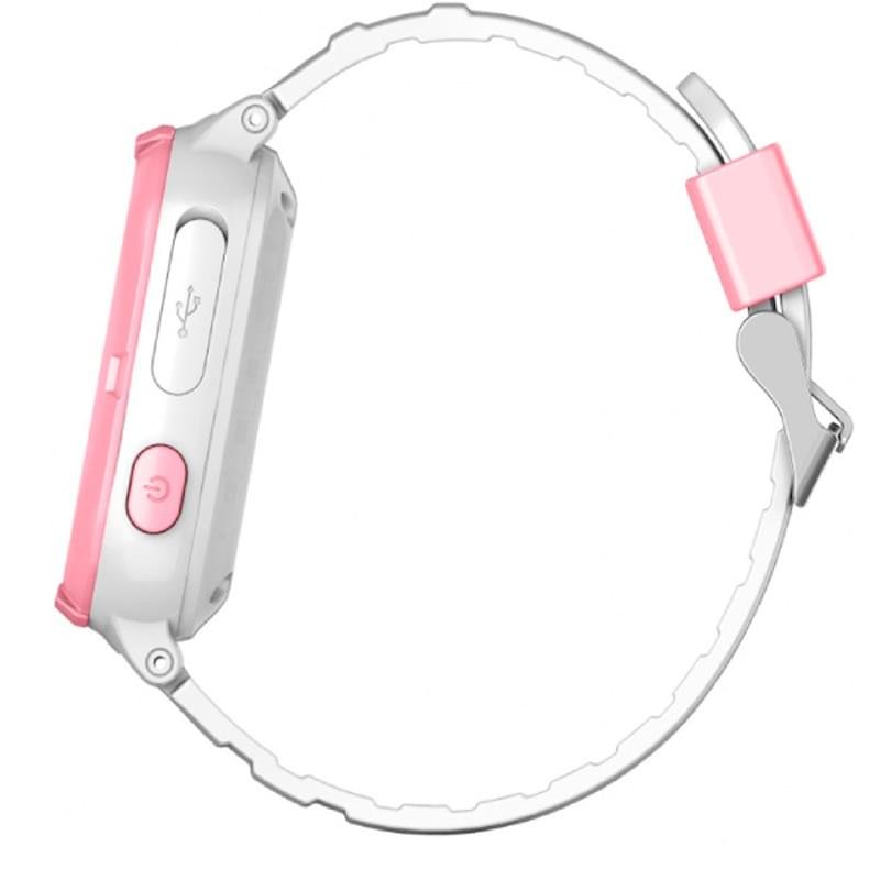 Детские смарт-часы с GPS трекером Jet KID Tiny (Белый\Розовый) - фото #2