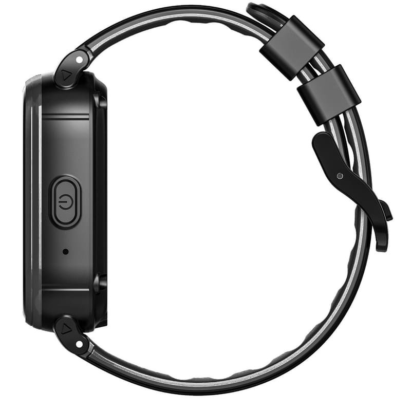 Детские смарт-часы с GPS трекером Jet KID Vision 4G черный+серый (JET ...