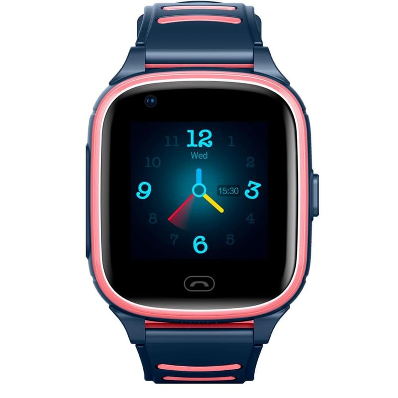 Детские смарт-часы с GPS трекером Jet KID Vision 4G розовый-серый (JET Vision 4G PINKGR) - фото #1