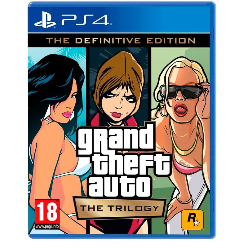 Игра для PS4 Grand Theft Auto The Trilogy Definitive Edition (5026555430920) - фото #0