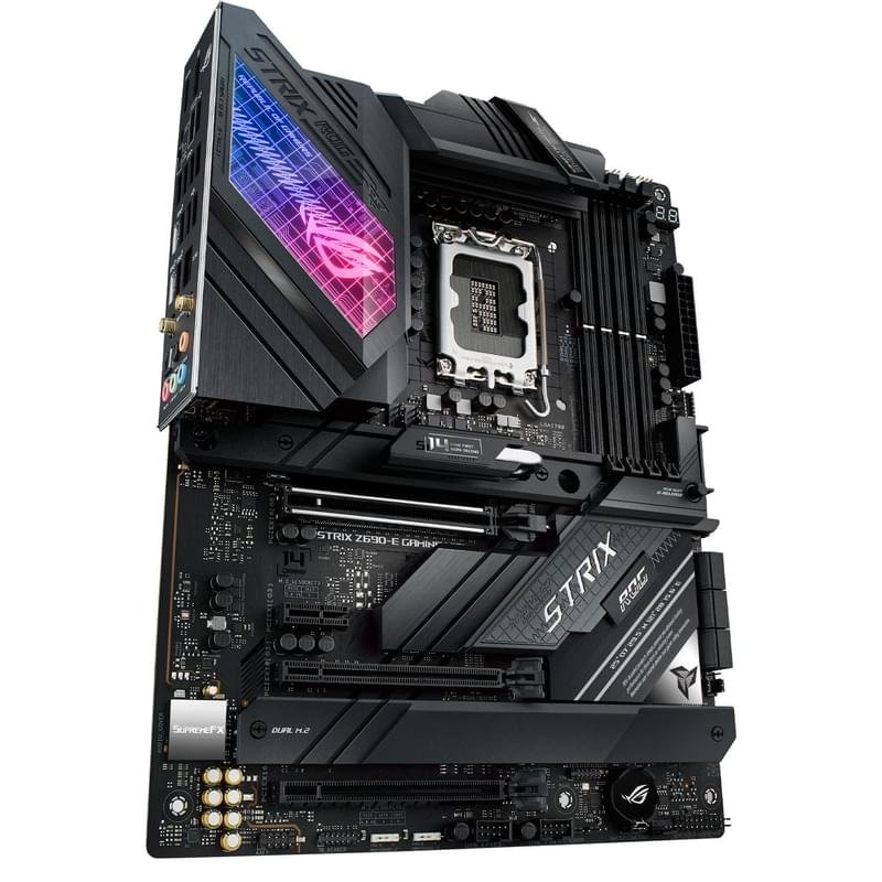 Материнская плата Asus ROG STRIX Z690-E GAMING WIFI LGA1700 4DDR5 PCI-E 3x16 1x1 (HDMI+DP) ATX - фото #3