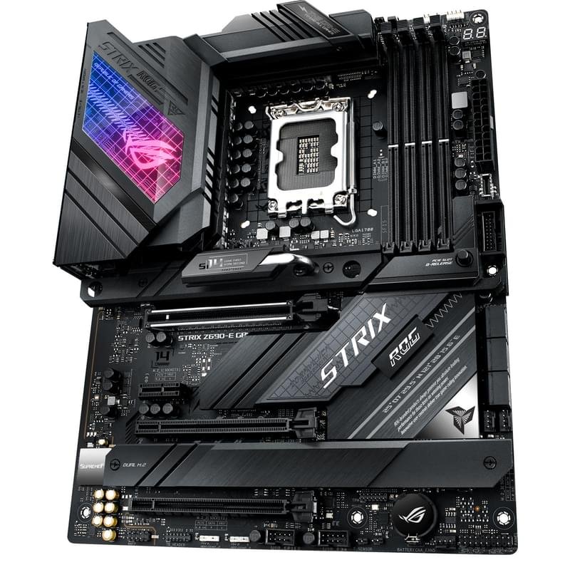 Материнская плата Asus ROG STRIX Z690-E GAMING WIFI LGA1700 4DDR5 PCI-E 3x16 1x1 (HDMI+DP) ATX - фото #4