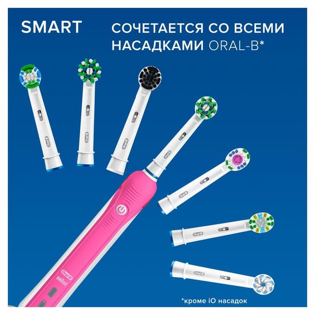 Зубная щетка Oral-B D601.525 Black+Pink - фото #9