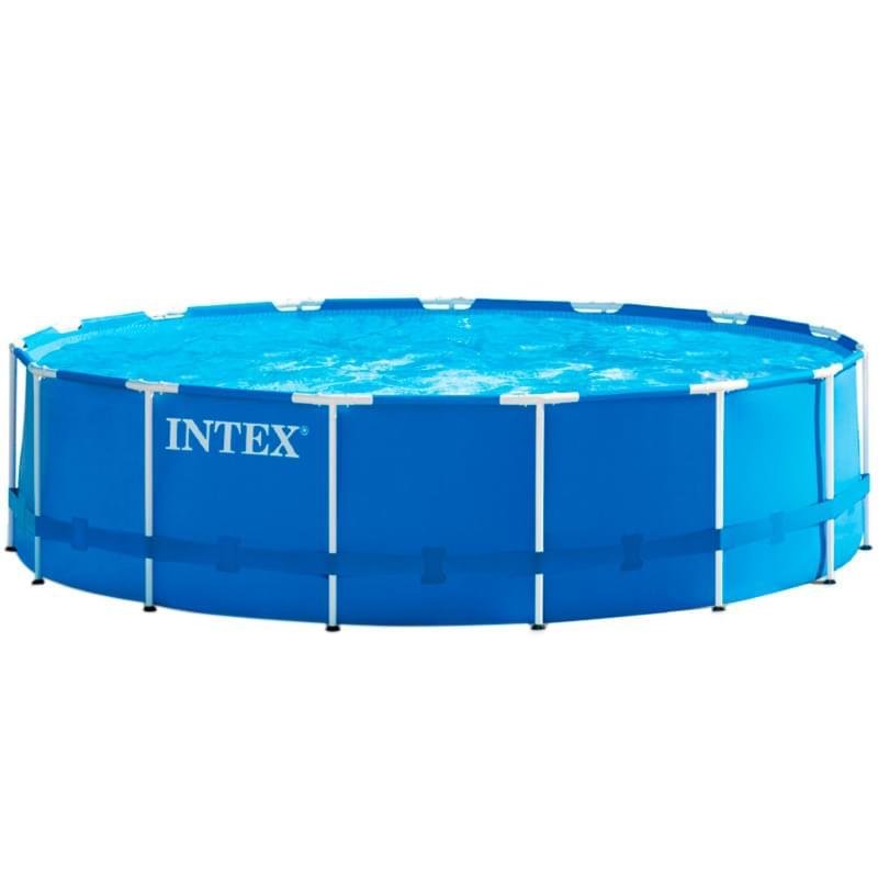 INTEX Қаңқалы бассейні, 457 х 122 см, 16805 л, сорғы-сүзгімен (28242NP) - фото #0