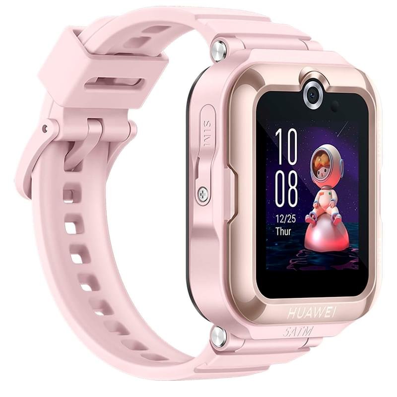 Детские смарт-часы HUAWEI KidWatch 4 Pro, Pink - фото #2