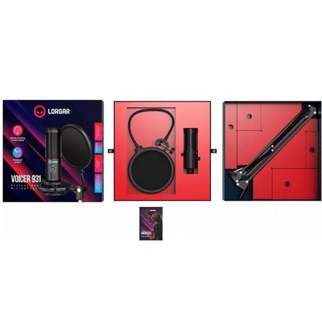 Lorgar 931 USB-C Ойын микрофоны (LRG-CMT931) - фото #1