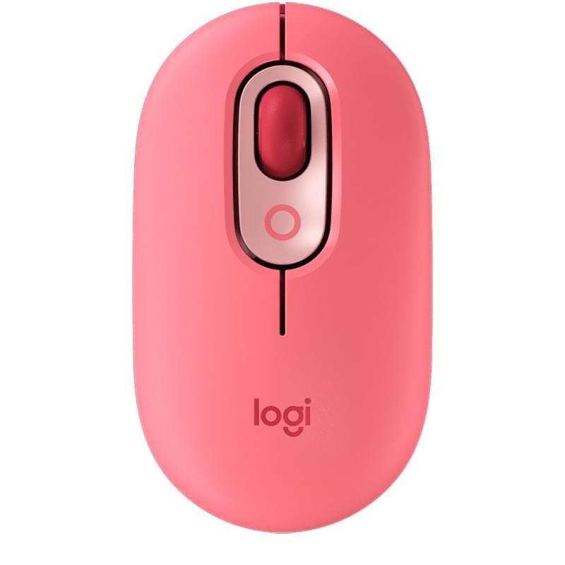 Мышка беспроводная USB/BT Logitech POP Mouse, Rose (910-006548) - фото #0
