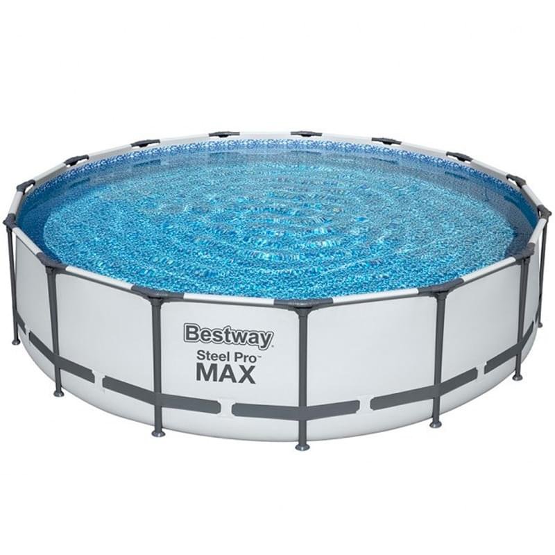 Каркасный бассейн BESTWAY, 457 х 107 см, 14970 л, с фильтр-насосом - фото #0