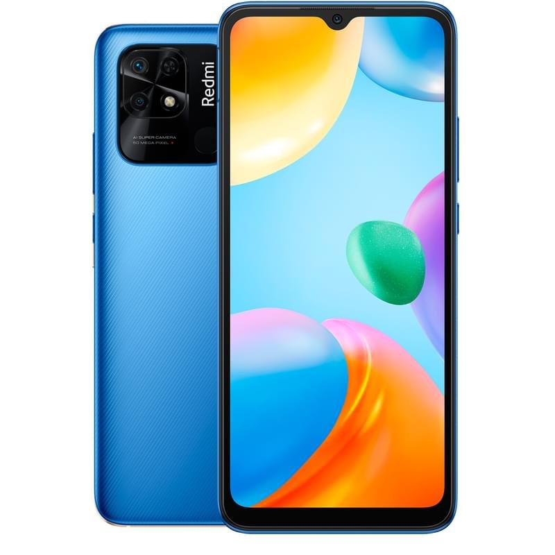 Смартфон Xiaomi Redmi 10C 128GB/4GB Ocean Blue - фото #0