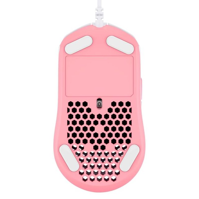 HyperX Pulsefire Haste Ойын тінтуірі, White-Pink (4P5E4AA) - фото #1