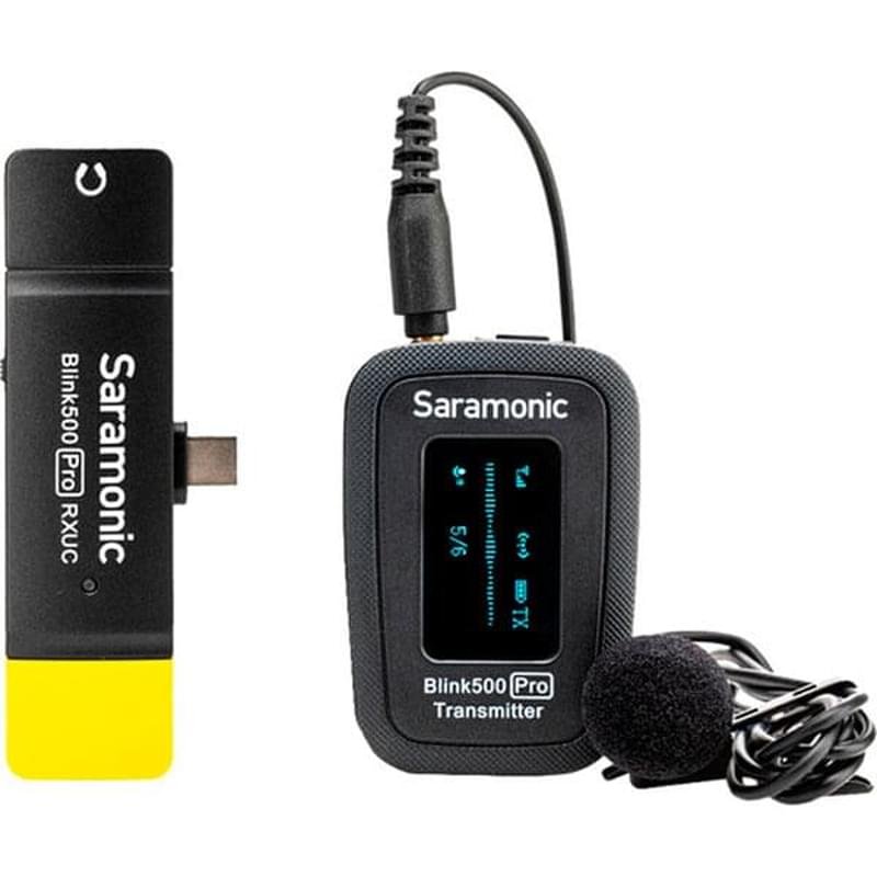 Радиосистема Saramonic Blink500 Pro B5(TX+RX) для смартфонов (2,4Ghz Receiv+transmitter, Type-C) - фото #0