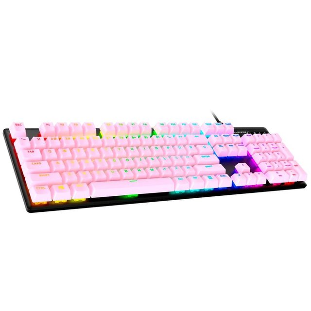 Cменные клавиши HyperX PBT Keycaps Full Key Set, Pink (519T9AA#ACB) - фото #1