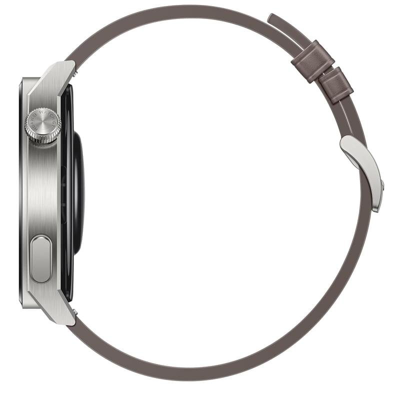 Смарт часы HUAWEI Watch GT3 Pro (46mm) Gray Leather Strap - фото #3