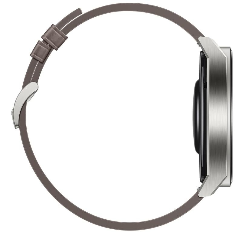 Смарт часы HUAWEI Watch GT3 Pro (46mm) Gray Leather Strap - фото #4
