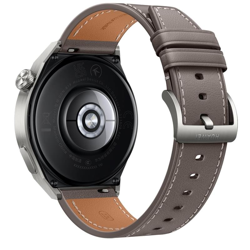 Смарт часы HUAWEI Watch GT3 Pro (46mm) Gray Leather Strap - фото #5