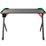 Игровой компьютерный стол Defender Spirit RGB, Black/Red (64389) - фото #3
