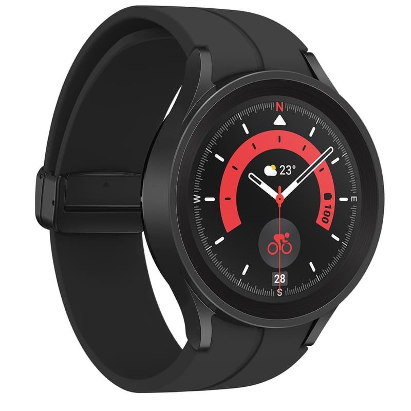 Смарт часы Samsung Galaxy Watch5 Pro Titanium 45mm, Black (SM-R920NZKACIS) - фото #2