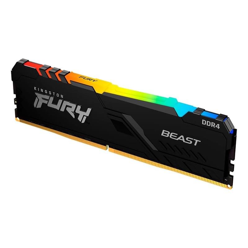 Оперативная память DDR4 DIMM 16GB/2666MHz Kingston Fury Beast RGB ...